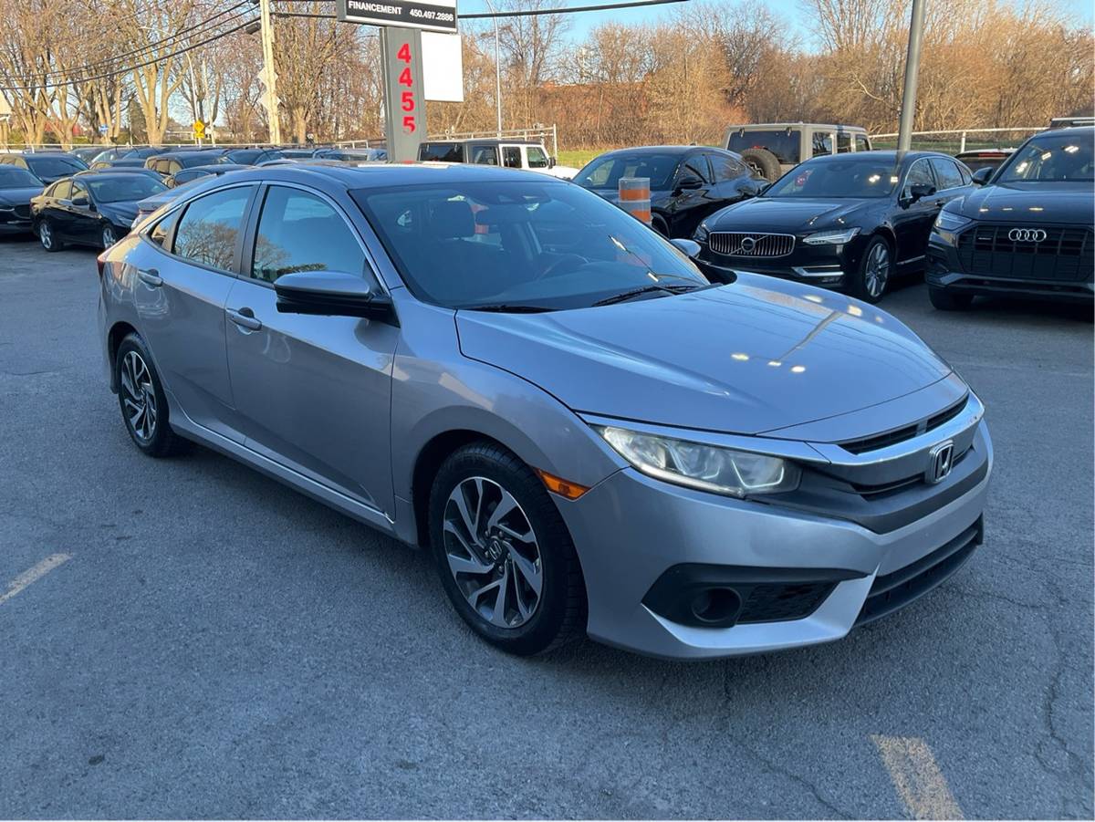 2017 Honda Civic Auto · Toit Ouvrant · Air Climatisée