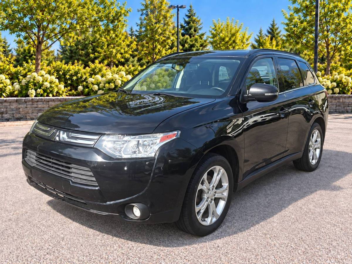 2014 Mitsubishi Outlander AWD · Cuir · Camera
